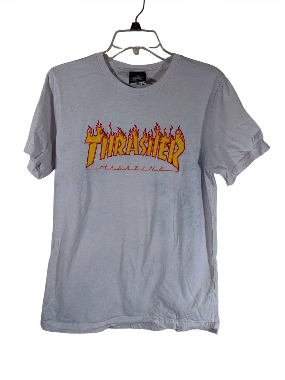 Thrasher Magazine white skate skateboarding t shirt men’s medium